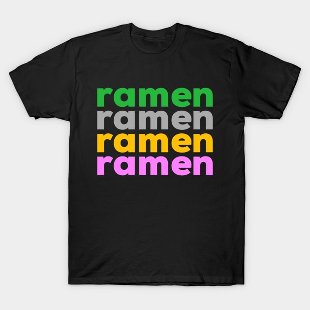 Ramen T-Shirt by NomiCrafts
